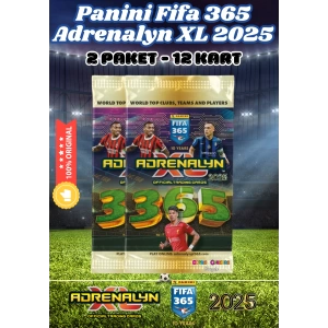 Panini FIFA 365 Adrenalyn XL 2025 Oyuncu Kartı - Futbolcu Kartları - Trading Oyuncu Kartı - 2 Paket