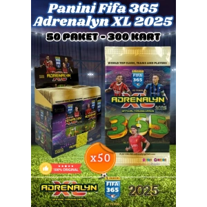 Panini FIFA 365 Adrenalyn XL 2025 Oyuncu Kartı - Futbolcu Kartları - Trading Oyuncu Kartı - 50 Paket