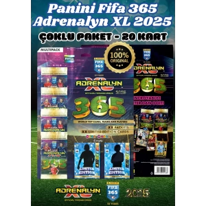 Panini FIFA 365 Adrenalyn XL 2025 Özel Çoklu Paket - Futbolcu Kartları - Trading Oyuncu Kartı - Fifa