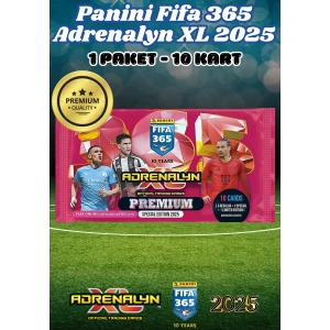 Panini Premium FIFA 365 Adrenalyn XL 2025 Oyuncu Kartı - Premium Futbolcu Kartları - 1 Paket