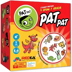 Pat Pat Oyunu - Akıl ve Zeka Oyunu - Bulmaca Oyunu - Redka Pat Pat Oyunu - Strateji Oyunu