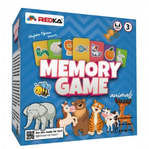Redka Hafıza Kartları Hayvanlar - Redka Hafıza Oyunu Memory Oyunu - Eğitici Kart Oyunu