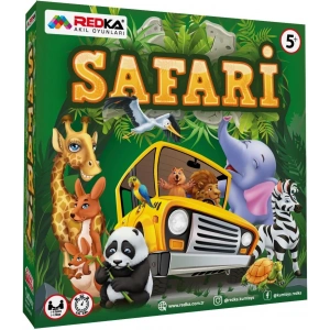 Redka Safari Oyunu - Hayvanlar Dedektif Oyunu Akıl ve Zeka Oyunu - Strateji Oyunu