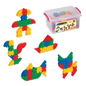 Smart Blocks Lego (80 Parça) - Smart Lego - Küçük Bloklar - Legolar Oyuncak