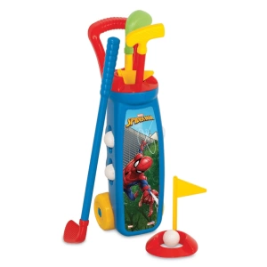 Spiderman Golf Arabası - Golf Seti - Bahçe Oyuncakları - Golf Oyuncakları