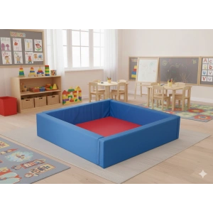 Sünger Kare Top Havuzu 165 cm. - Sünger Soft Play Top Havuzu Çocuk Oyun Alanı