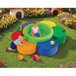 Sünger Papatya Top Havuzu - Sünger Soft Play Top Havuzu Çocuk Oyun Alanı