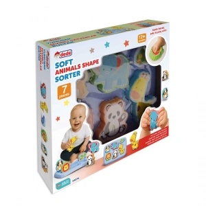 Yumuşak Sevimli Hayvanlar Bultak - Bebek Oyuncakları - Hayvan Yerleştirme Oyuncak - Yumuşak Lego - Soft Lego