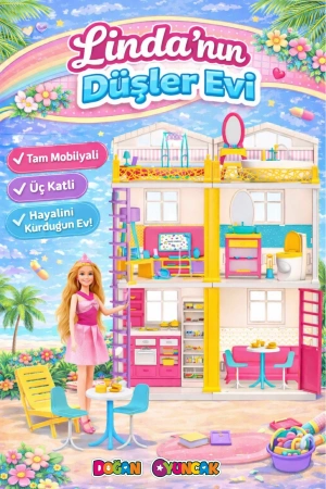 Lindanın Düşler Evi - Ev Oyuncak - Lindanın Düşler Ev Seti - Barbie Ev Seti