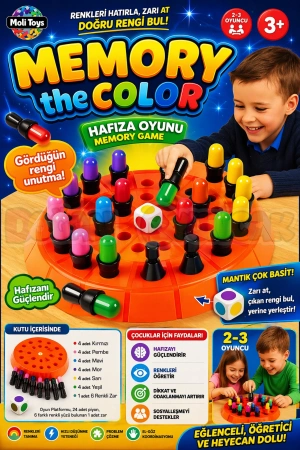 Memory the Color Hafıza Oyunu - Hafıza Oyunu Akıl ve Zeka Oyunu Rengi Bul Oyunu