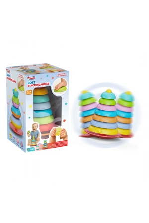 Yumuşak Sallanan Halkalar - Bebek Oyuncakları - Sallanan Halkalar Oyuncak - Yumuşak Lego - Soft Lego