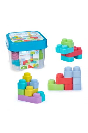 Yumuşak Soft Lego Seti 18 Parça - Büyük Yumuşak Bloklar - Büyük Soft Lego Oyuncakları - Yumuşak Lego - Soft Lego