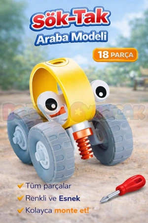 Hanye Sök-Tak Araba Modeli - Oyuncak Söktak Araba Modeli - Lego Setleri