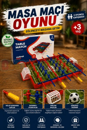 Masa Maçı Oyunu - Futbol Oyuncakları - Top Oyuncak Langırt Setleri - Langırt Oyuncakları