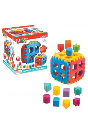 Bul-Tak Puzzle - Bultak Lego - Bebek Oyuncağı - Şekil Takmaca