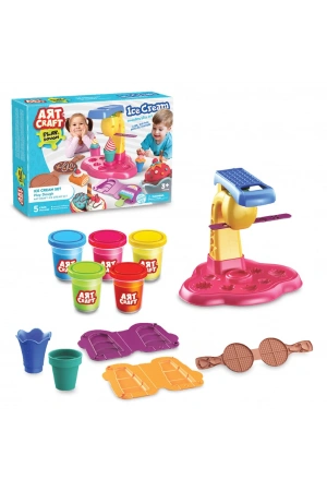 Dondurma Oyun Hamur Seti 280 Gr. - Oyun Hamuru Seti - Hamur Setleri - Waffle Hamur Seti