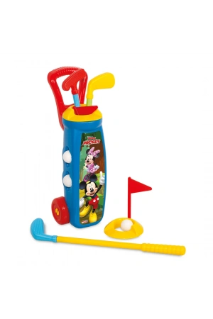 Mickey Mouse Golf Arabası - Golf Seti - Bahçe Oyuncakları - Golf Oyuncakları