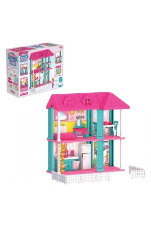 Milanın 2 Katlı Rüya Evi - Ev Oyuncak - Milanın Rüya Ev Seti - Barbie Ev Seti - Rüya Evi - Oyun Evi