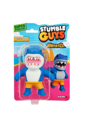 Monster Flex Stumble Guys Stretch Megalodon Figür - Stumble Guys Stretch Figür - Stumble Guys Oyuncakları