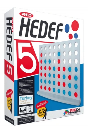 Orijinal Hedef 5 Oyunu - Akıl ve Zeka Oyunu - Hedef 5 Oyunu - Redka Hedef 5 Oyunu - Strateji Oyunu