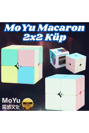 Orijinal MoYu Macarons 2x2 Küp - Moyu Speed Cube - Moyu 2x2 Zeka Küpü - Zeka Küpü - Rubik Küp