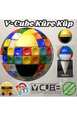 Orijinal V-Cube Küre Küp - V-Cube Küp - Zeka Küpü - Sphere Cube - Akıl Küpü - Rubiks Küp -VCube