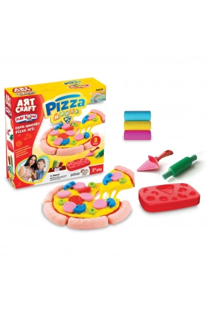 Pizza Oyun Hamur Seti 150 Gr. - Oyun Hamuru Seti - Hamur Setleri - Hamur Kalıpları