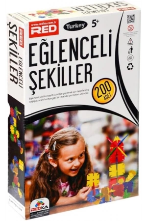 Redka Eğlenceli Şekiller Lego Seti - Magic Puzzle - Eğitici Lego Setleri Çocuk Legoları