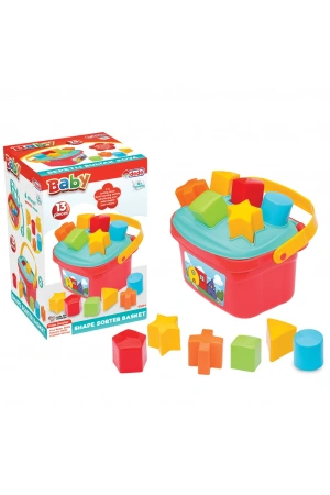 Sepetli Bul-Tak Kova - Bultak Lego - Bebek Oyuncağı - Şekil Takmaca