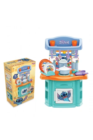 Stitch Şef Mutfak Seti - Mutfak Setleri - Ev Oyuncak Setleri - Disney Stitch Mutfak
