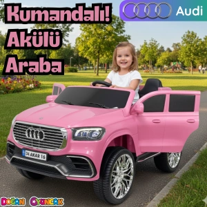 Admire GT Pembe Uzaktan Kumandalı 4X2 12 Volt Akülü Araba - RC Audi Akülü Araba Audi Akülü Araç