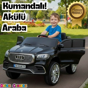 Admire GT Siyah Uzaktan Kumandalı 4X2 12 Volt Akülü Araba - RC Audi Akülü Araba Audi Akülü Araç