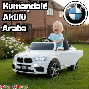 Blade GT Beyaz Uzaktan Kumandalı 4X2 12 Volt Akülü Araba - RC BMW Akülü Araba