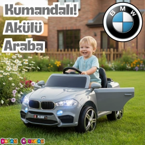 Blade GT Gri Uzaktan Kumandalı 4X2 12 Volt Akülü Araba - RC BMW Akülü Araba