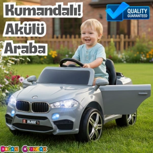 Blade GT Gri Uzaktan Kumandalı 4X2 12 Volt Akülü Araba - RC BMW Akülü Araba