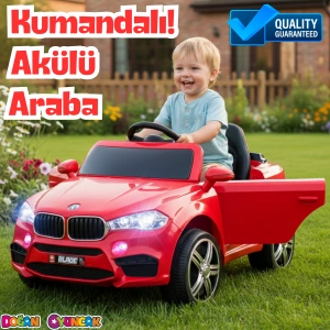 Blade GT Kırmızı Uzaktan Kumandalı 4X2 12 Volt Akülü Araba - RC BMW Akülü Araba