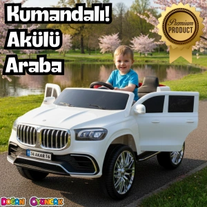 Bold GT Beyaz Uzaktan Kumandalı 4X2 12 Volt Akülü Araba - RC BMW Akülü Araba BMW Akülü Araç