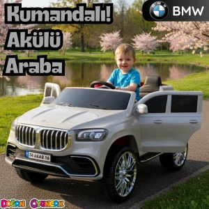 Bold GT Gri Uzaktan Kumandalı 4X2 12 Volt Akülü Araba - RC BMW Akülü Araba BMW Akülü Araç