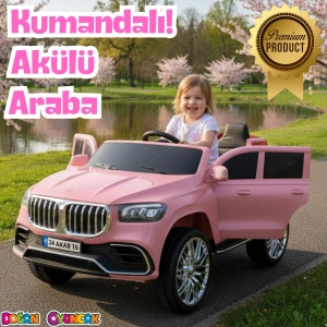 Bold GT Pembe Uzaktan Kumandalı 4X2 12 Volt Akülü Araba - RC BMW Akülü Araba BMW Akülü Araç