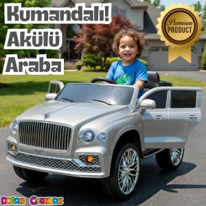 Boss GT Gri Uzaktan Kumandalı 4X2 12 Volt Akülü Araba - RC Maybach Akülü Araba