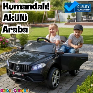 Maestro GT Siyah Uzaktan Kumandalı 4X2 12 Volt Akülü Araba - RC Mercedes Akülü Araba