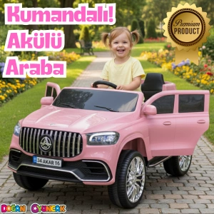Miracle GT Pembe Uzaktan Kumandalı 4X2 12 Volt Akülü Araba - RC Mercedes Akülü Araba