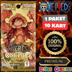 Orijinal One Piece The Best Card PRB-01 - One Piece En İyisi Koleksiyonluk Kart One Piece Premium Kart