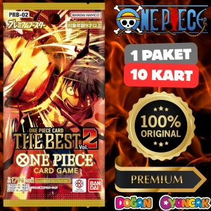 Orijinal One Piece The Best Card Vol 2 PRB-02 - One Piece En İyisi Koleksiyonluk Kart One Piece Premium Kart