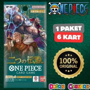 Orijinal One Piece Two Legends Treadin Card OP-08 - One Piece İki Efsane Koleksiyonluk Kart - One Piece Kart