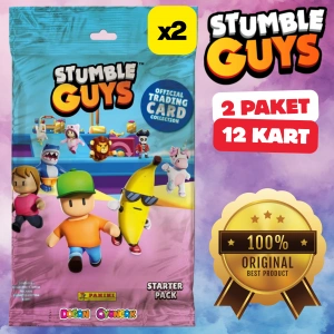 Orijinal Stumble Guys Treadin Card (2 Paket) - Stumble Guys Oyun Kartları - Stumble Guys Koleksiyonluk Kartı Stumble Guys Kart