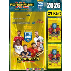 Panini FIFA 365 Adrenalyn XL 2026 Başlangıç Paketi - Futbolcu Kartları - Trading Oyuncu Kartı - Fifa