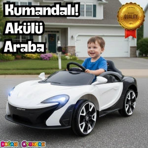 Quantum GT Beyaz Uzaktan Kumandalı 4X2 12 Volt Akülü Araba - RC McLaren Akülü Araba