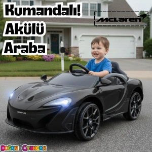Quantum GT Siyah Uzaktan Kumandalı 4X2 12 Volt Akülü Araba - RC McLaren Akülü Araba