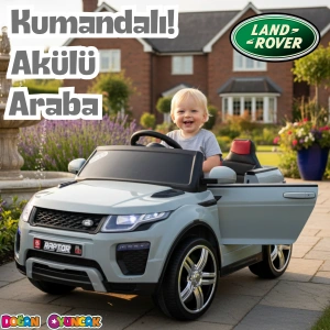 Raptor GT Gri Uzaktan Kumandalı 4X2 12 Volt Akülü Araba - RC Land Rover Akülü Araba Range Rover